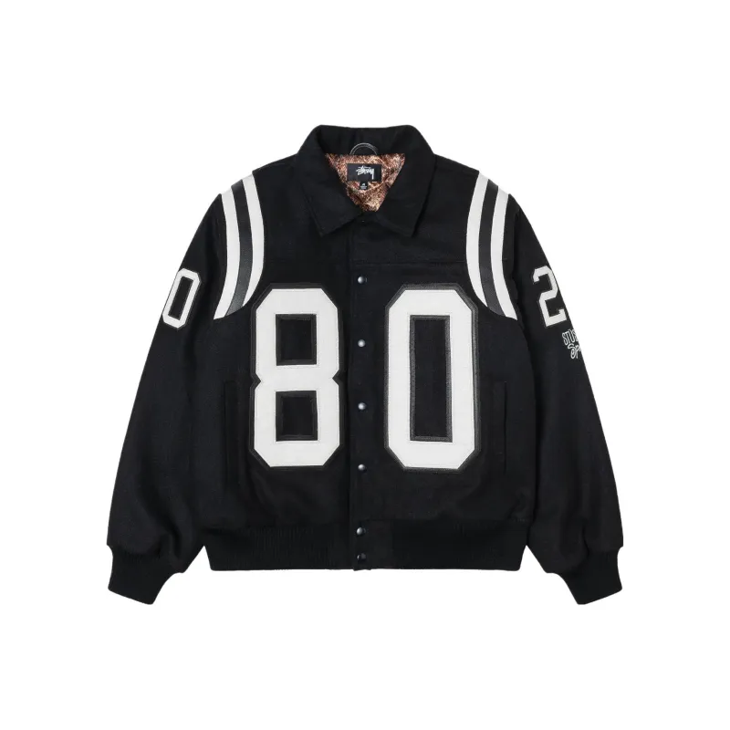 Stussy 80 Wool Varsity Jacket-0