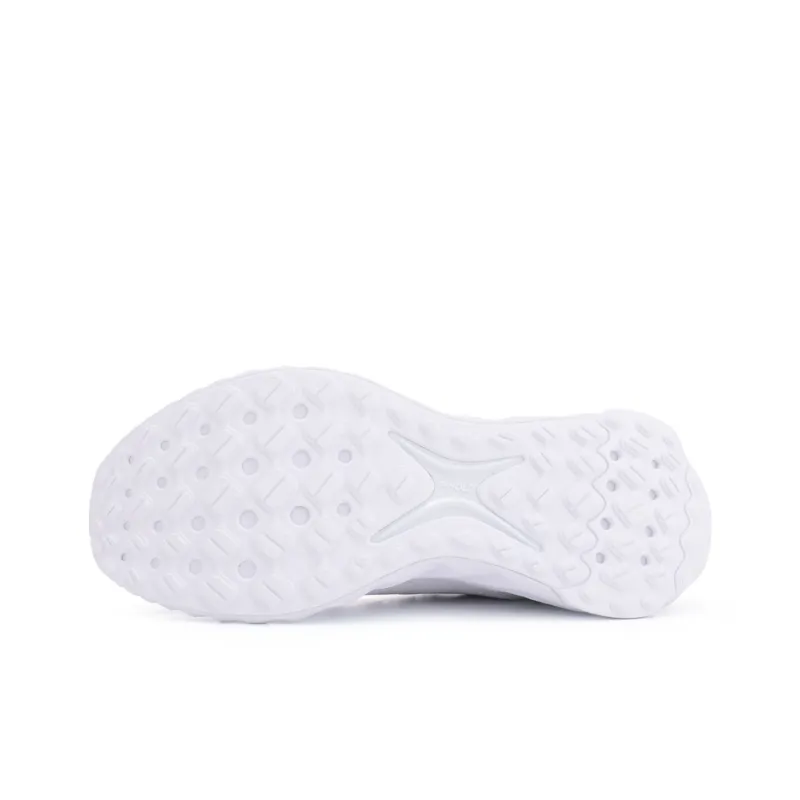 PEAK Tai Ji1.0 Cushioning, Slip Resistant, And Abrasion Resistant Low Top Running Shoes Men's White-5