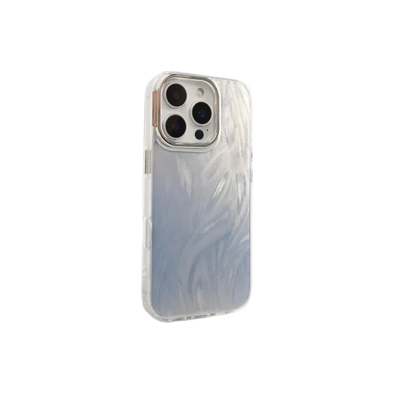 Sopi Acrylic Material Double Layer Camlet Phone Cases Compatible With IPhone 16/15 Pro Max/Apple 13/14 Pro/Max-1