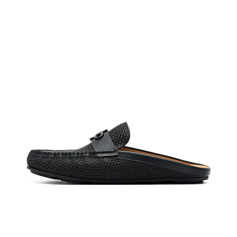 PEDRO Icon Series Composite Sole Closed Toe Slippers Men's Black-5