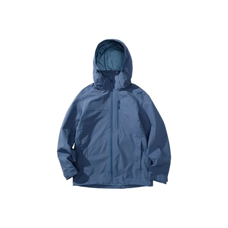 Jack Wolfskin Water-Resistant Windproof Breathable Windbreaker Jacket Men's-0