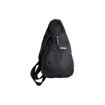BUBM Oxford Crossbody Bag, Sling Bag Regular Unisex Black/Khaki