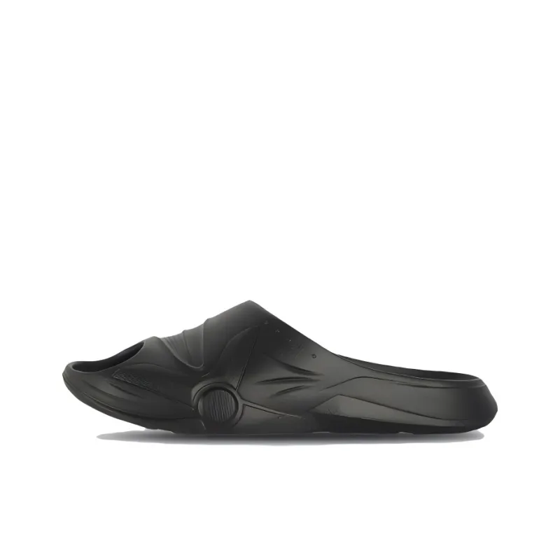 VICTOR Quiet Abrasion Resistant Slide Slippers Unisex Black-0