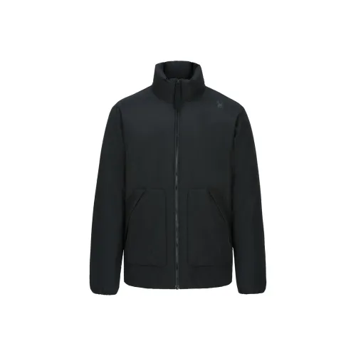 SPYDER Solid Color Stand Collar Down Jacket Men's