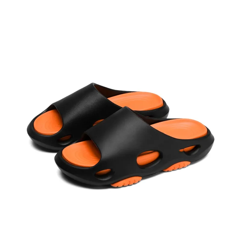 YUZHAOLIN EVA Slip Resistant Odor Resistant Abrasion Resistant Cushioning Slide Slippers Men's-12