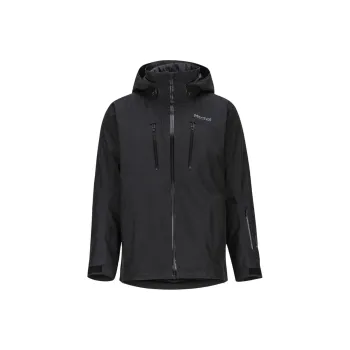 Marmot Waterproof And Windproof To Keep Warm Windbreaker Jacket Men's Black