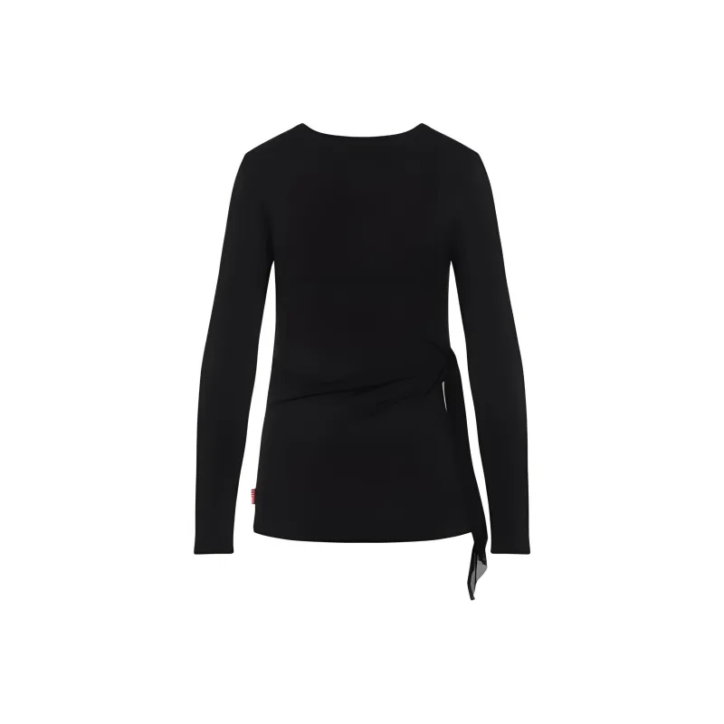 DIESEL T Crissy Plain Draped Top-1