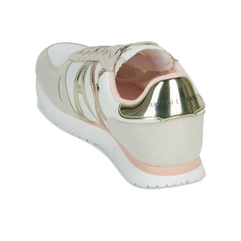 ARMANI EXCHANGEAE Low Top Casual Shoes Women's Pink-5