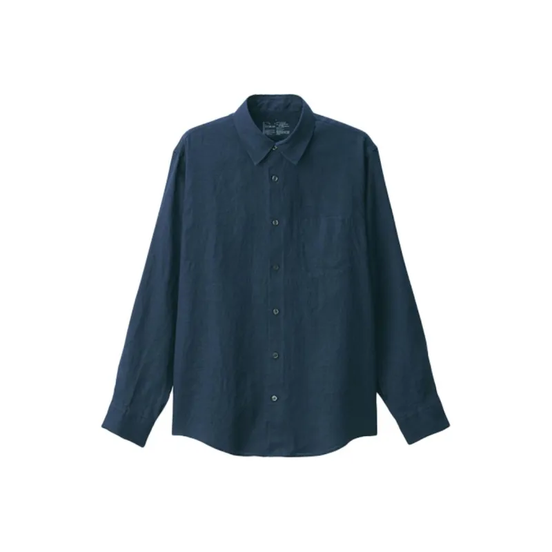 MUJI Hemp Collection Shirts Men-4