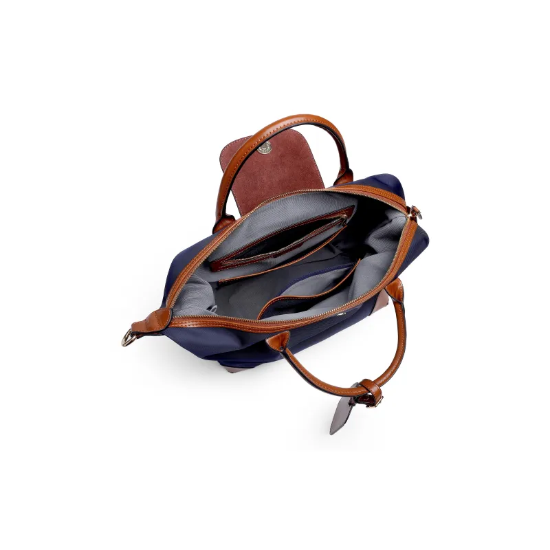 GELANNI Fabric Crossbody Handbag Unisex Blue-4