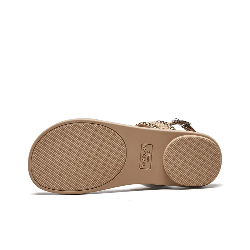 YEARCON One Strap Sandals Women's-11