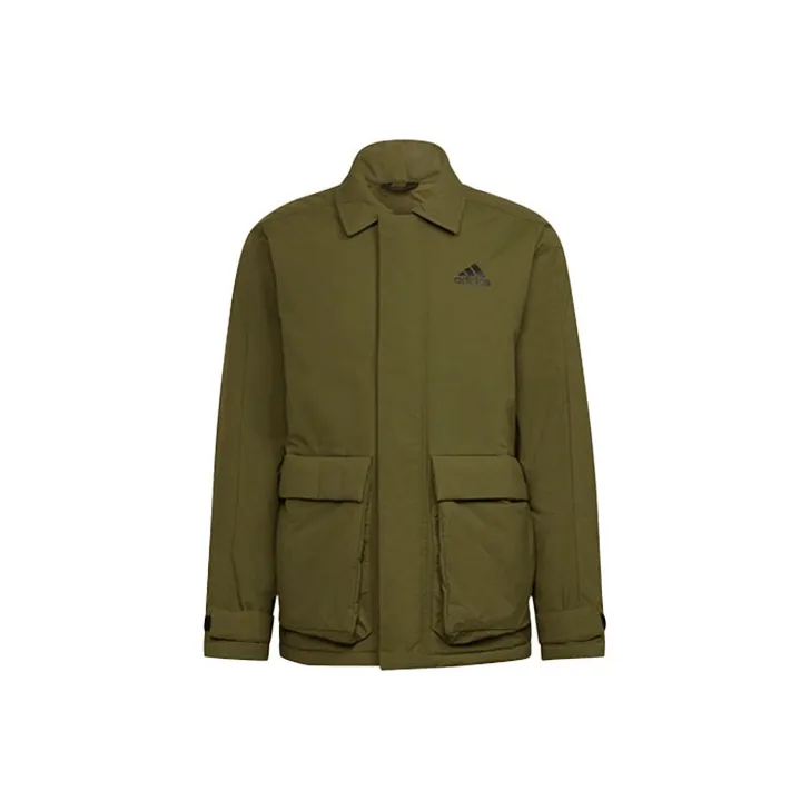 Adidas Puffer Jacket Men's Green-0