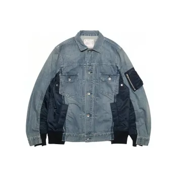 Sacai FW23 Denim Jacket Men's Blue