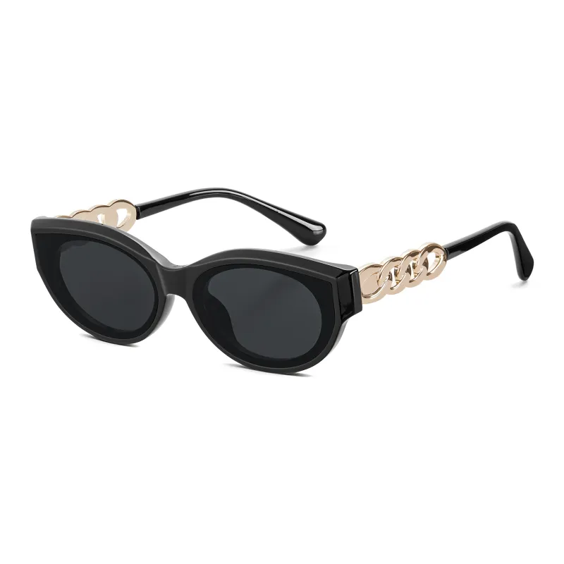 ENFANTIN Alloy Cat Eye Sunglasses Unisex-0