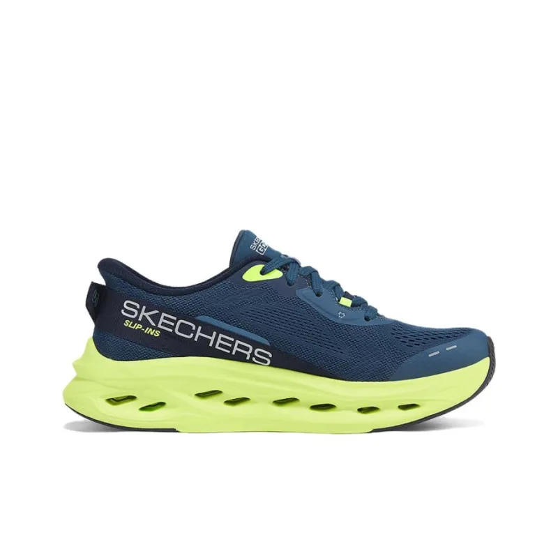 Skechers MEN'S GO Cushioning Support Low Top Running Shoes Men's Turquoise-1