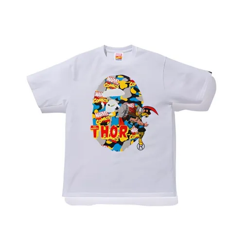 A BATHING APE X Marvel Comics Camo Mighty Thor Tee