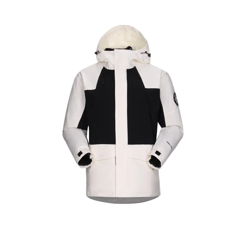Panda Warm Cold Resistant Water Resistant Windproof Windbreaker Jacket Unisex-0