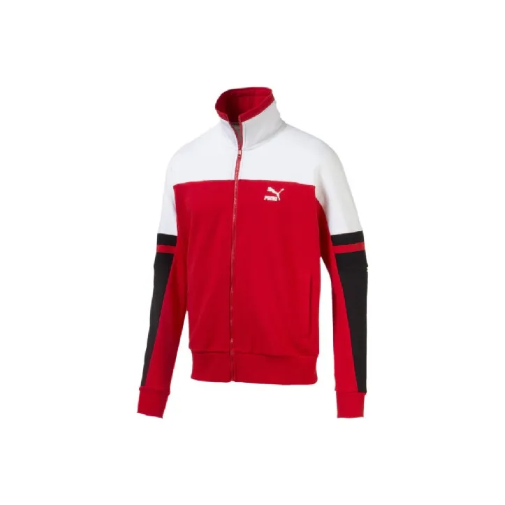 PUMA Sports Life Collection Jackets Men Red White-0