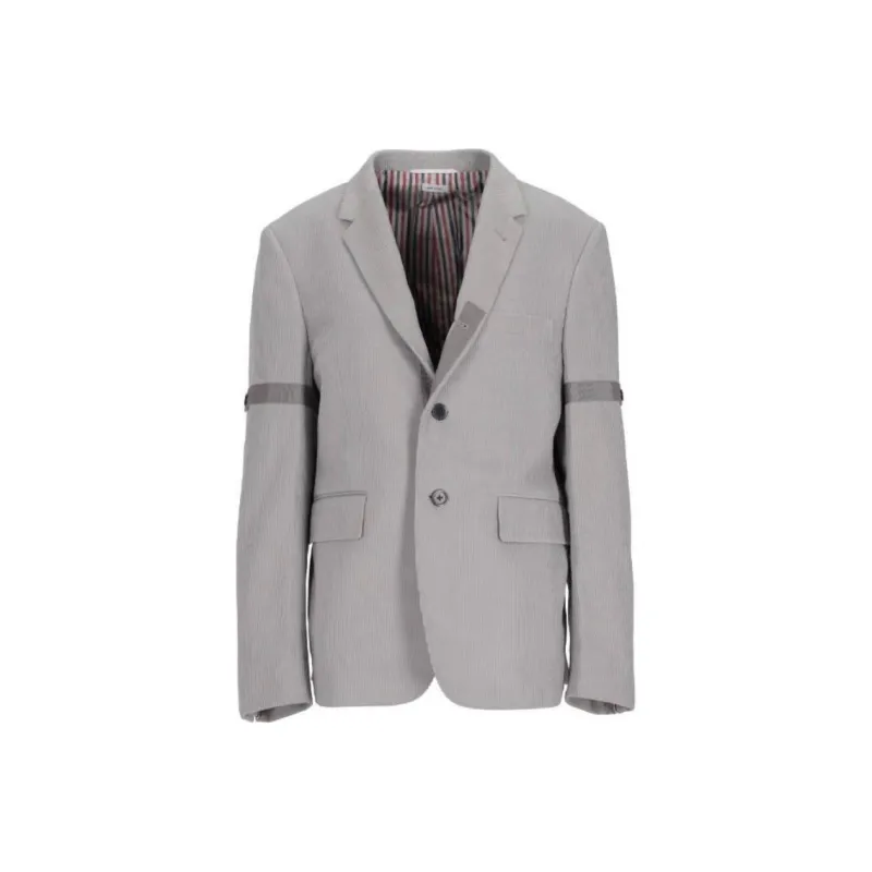 THOM BROWNE Single Breasted Tailored Blazer-0