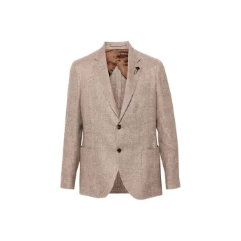 LARDINI Special Single Breasted Tailored Blazer