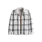 Milk White Plaid