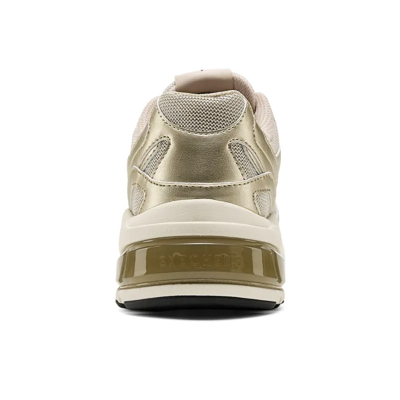 Skechers Anti-Slip Wear-Resistant Low-Top Running Shoes Men's Gray Copper-4