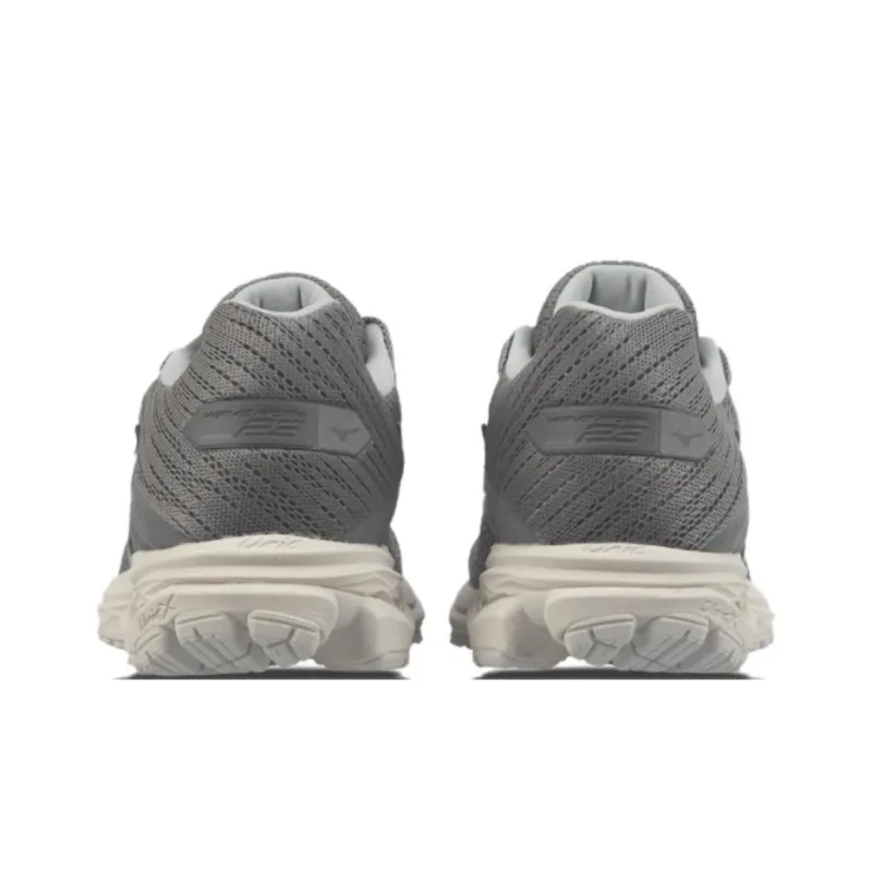 Mizuno Wave Rider 23 Cushioning, Wear Resistant Low Top Casual Running Shoes Unisex Gray-2