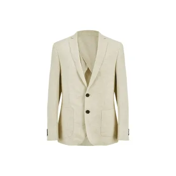 URBAN REVIVO Business Suit Men's Light Khaki