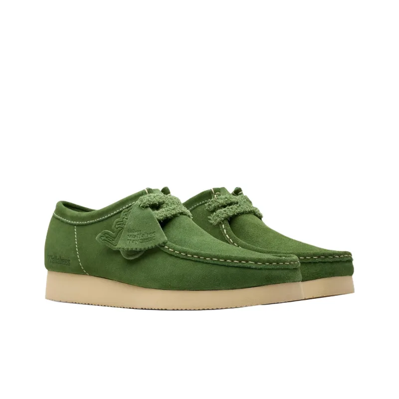 Clarks Originals Wallabee Wallabee Day 2604 Green Suede-2