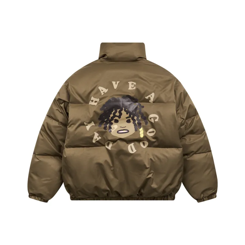 HARSH AND CRUEL Puffer Jacket Unisex-7