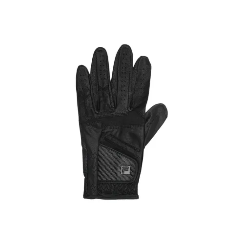 FILA Golf Series Sheepskin Gloves Unisex Pitch Black