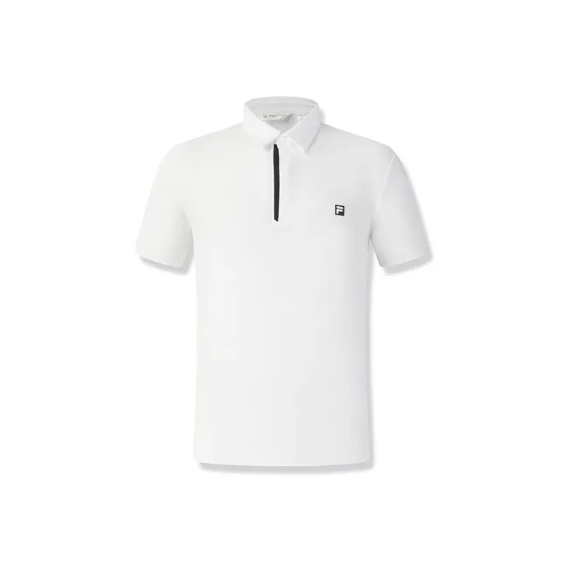 FILA Golf Series Polo Shirt Men's Jade White-0