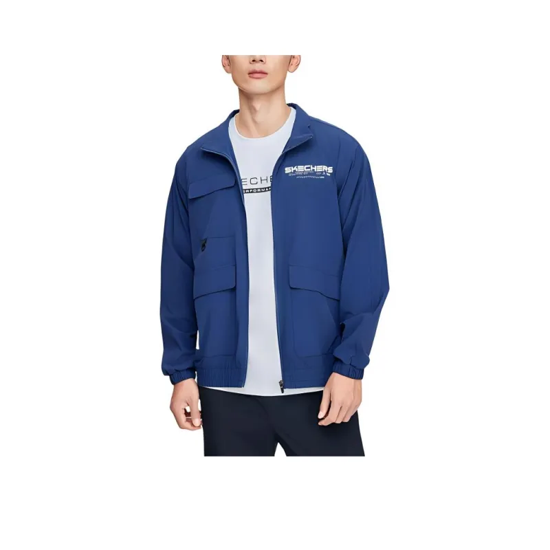 Skechers Jackets Coats Men's Academy Navy-0