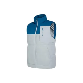 QIAODAN Vest Men's Light Moss Gray/Pottery Blue