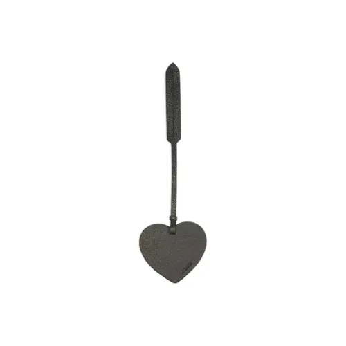 COACH Leather Pendants Unisex Black