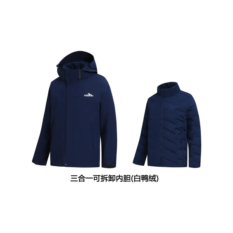 Kawasaki Waterproof And Windproof To Keep Warm Windbreaker Jacket Unisex-9