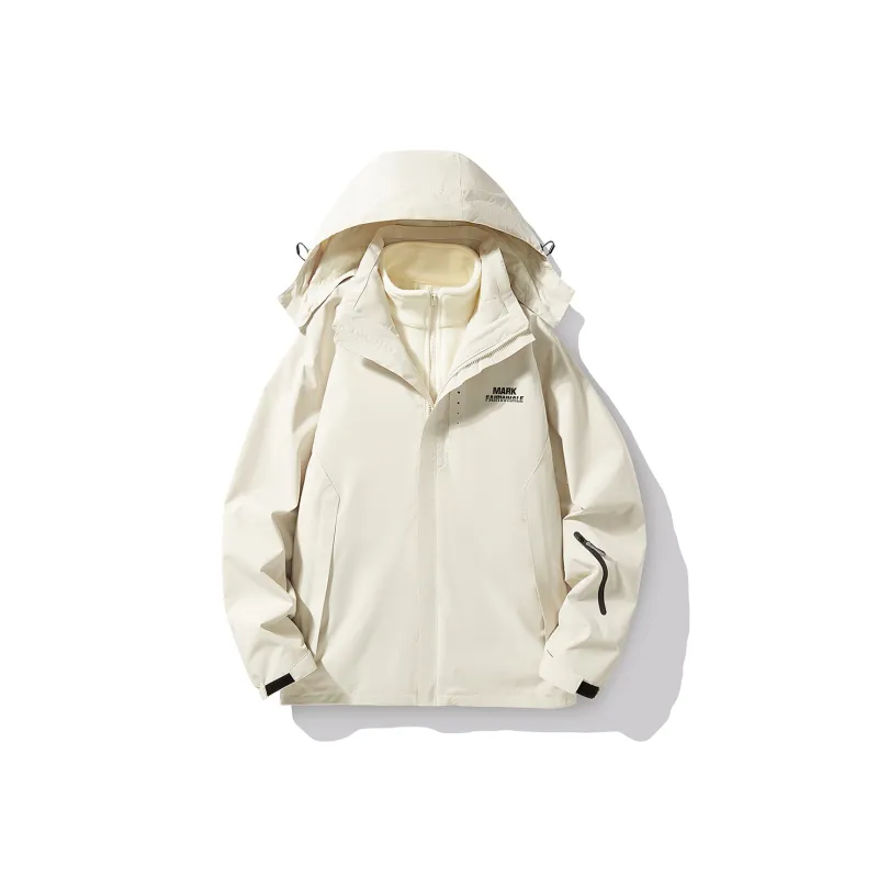 FAIRWHALE Waterproof And Windproof To Keep Warm Windbreaker Jacket Unisex-6
