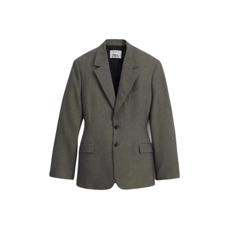 ZARA Business Suit Men's Nude/Black-0
