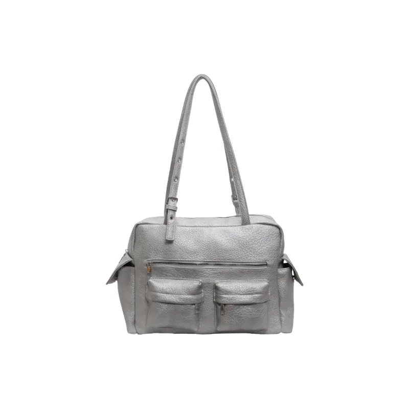 Wenpercy PU Shoulder Bag Regular Unisex Multicolor-6