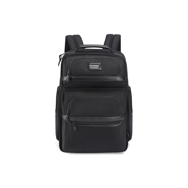 CROSSGEAR Nylon Backpack Unisex Black-0