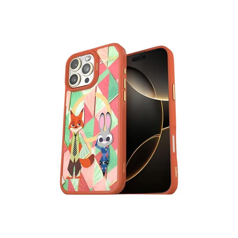 BELKIN TPU Material Zootopia Phone Cases Compatibility With IPhone 16 Collection Cartoon-0