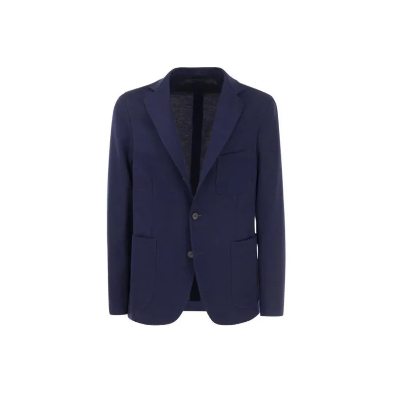 PESERICO Business Suit Coat Men's Blue-0