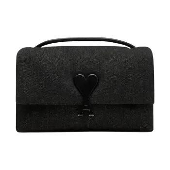 AMIPARIS Voulez Vous Denim Shoulder Bag