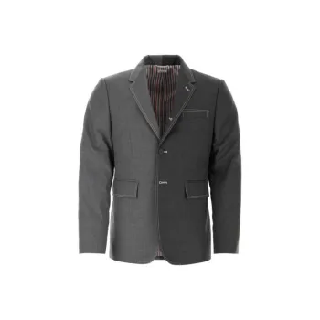 THOM BROWNE Two-Toned Single-Breasted Tailored Blazer