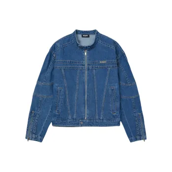 NERDY Denim Jackets Unisex Blue