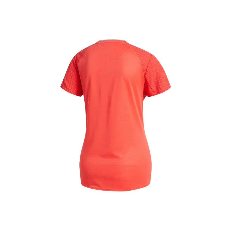 Adidas T Shirt Women's Natural Coral Pink-1