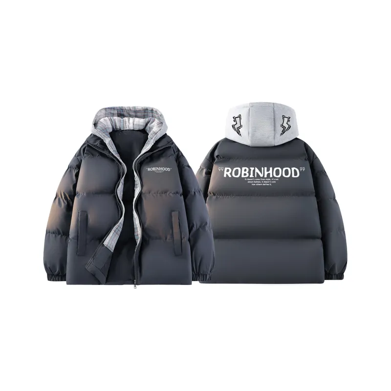 ROBINHOOD Puffer Jackets Unisex-45