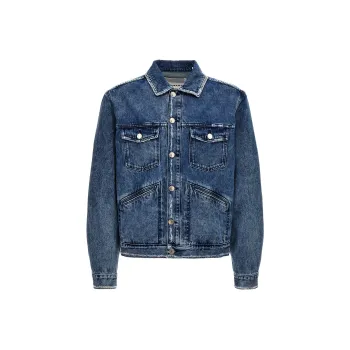 ISABEL MARANT Jango Button Up Denim Jacket