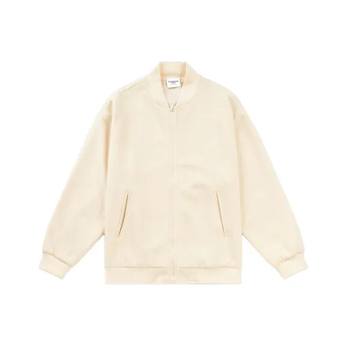BORDERLESS BDLS Jackets Coats Unisex Beige Yellow