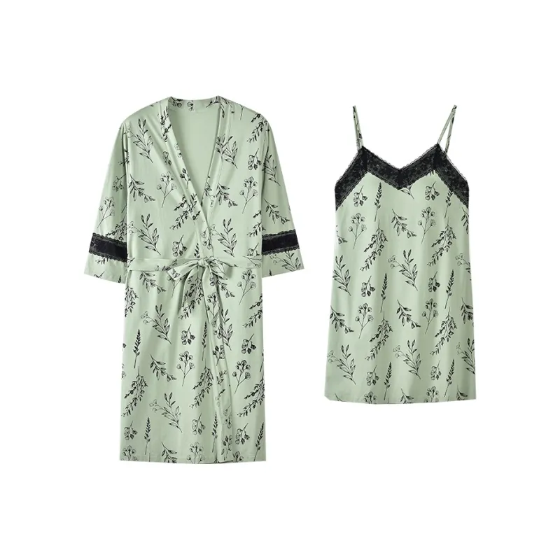 White Ran Loungewear Nightgown Women's-16